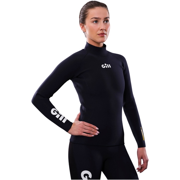 2026 Gill Dames Zentherm 2.5mm GBS Neopreen Bovenstuk 5101W - Dark Navy